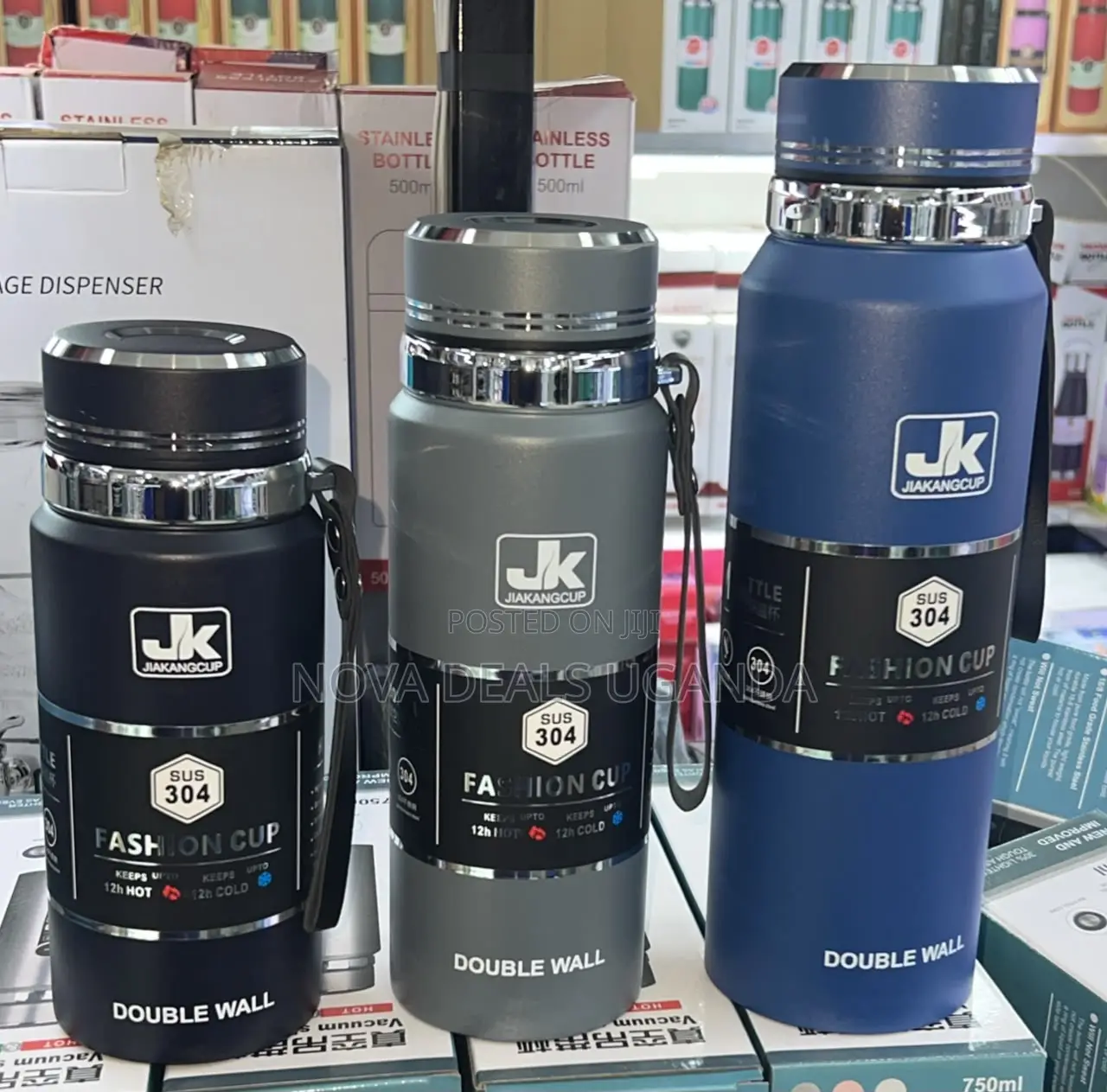 JK Jiakangcup 304 Double-Wall Insulated Vacuum Flask