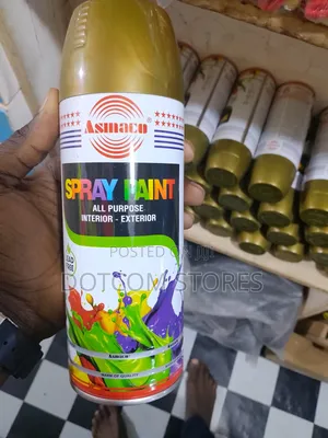 Asmaco Spray Paint Gold - 400ml