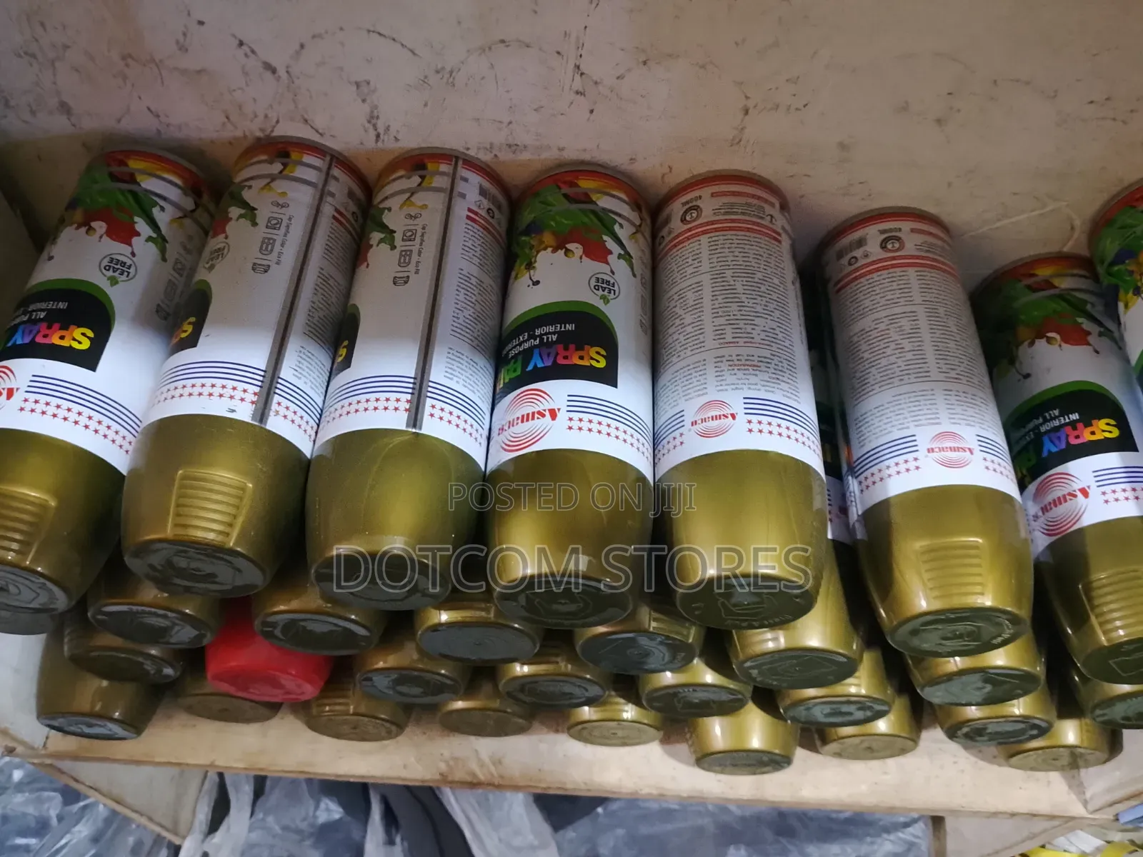 Asmaco Spray Paint Gold - 400ml