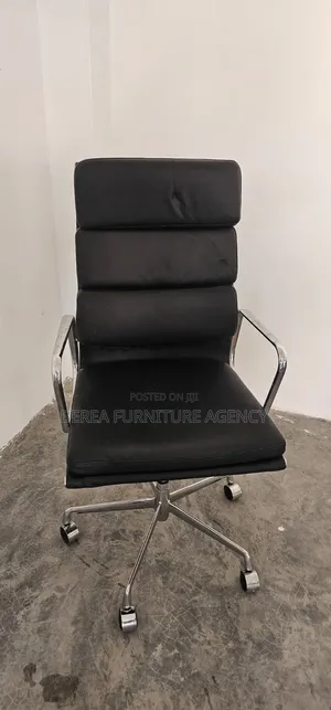 Pure Leather Excellent Design Adjustable Office Chair