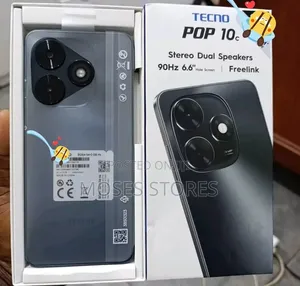 New Tecno Pop 10C 64 GB Black