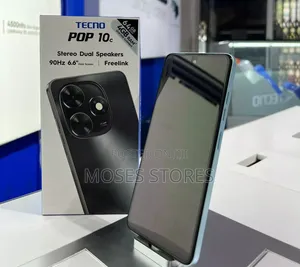 New Tecno Pop 10C 128 GB White