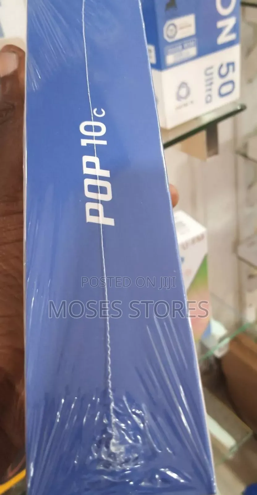 New Tecno Pop 10C 128 GB White
