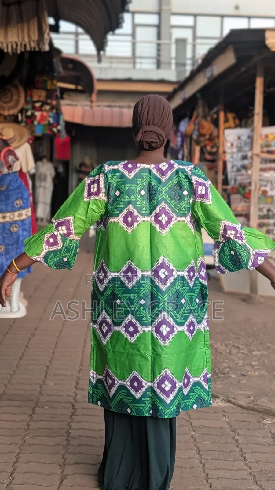 African Throw on /Kimono