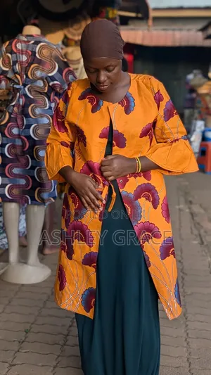 African Throw on /Kimono