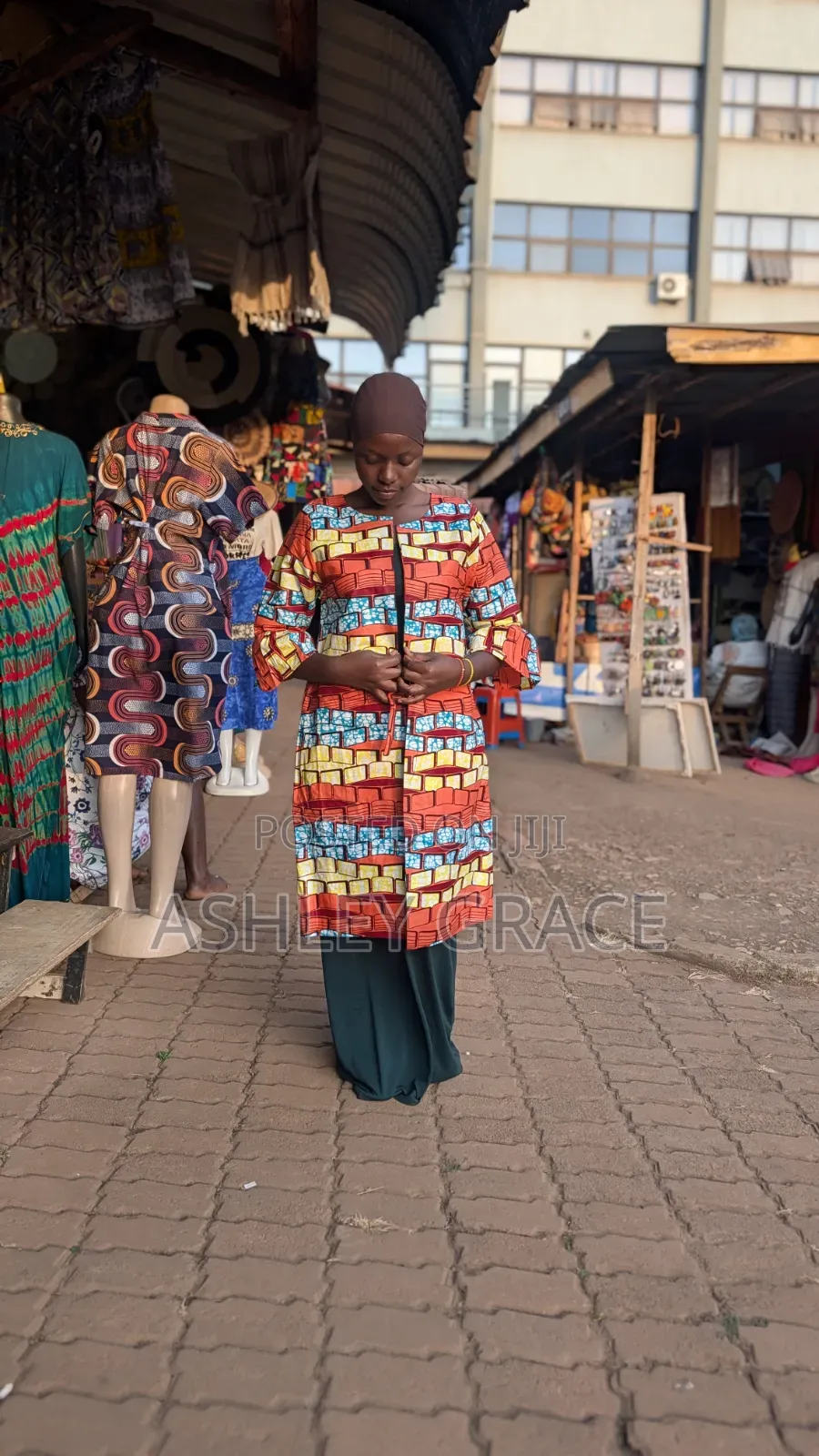African Throw on /Kimono