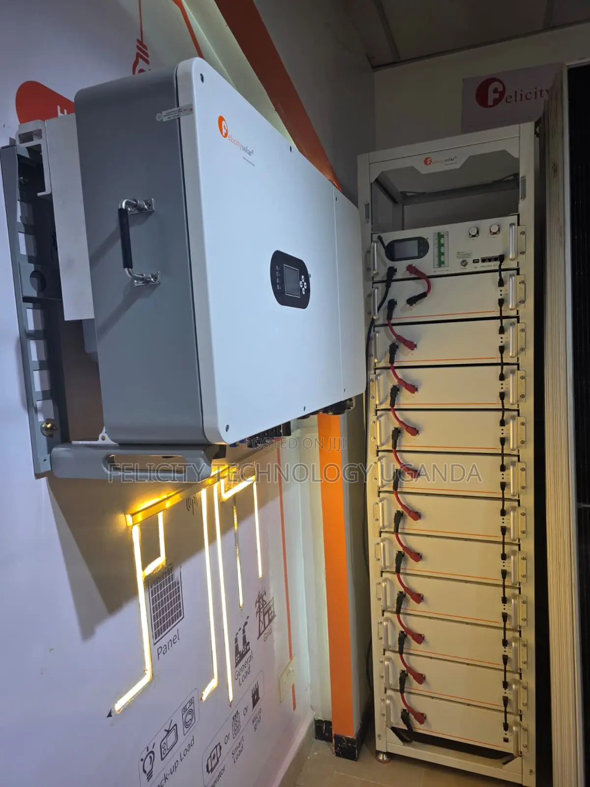 High Voltage 50kva With 60kwh 48v