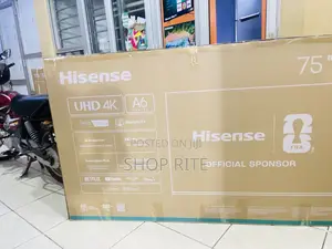 HISENSE 75 Inches A6 Series New TV UHD