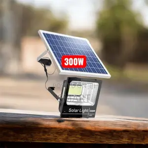 300w Solar Flood Light With High-Efficiency Solar Panel