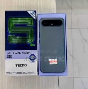 New Tecno Pova Slim 5G 256 GB Black