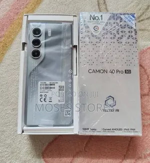 New Tecno Camon 40 Pro 4G 256 GB Black
