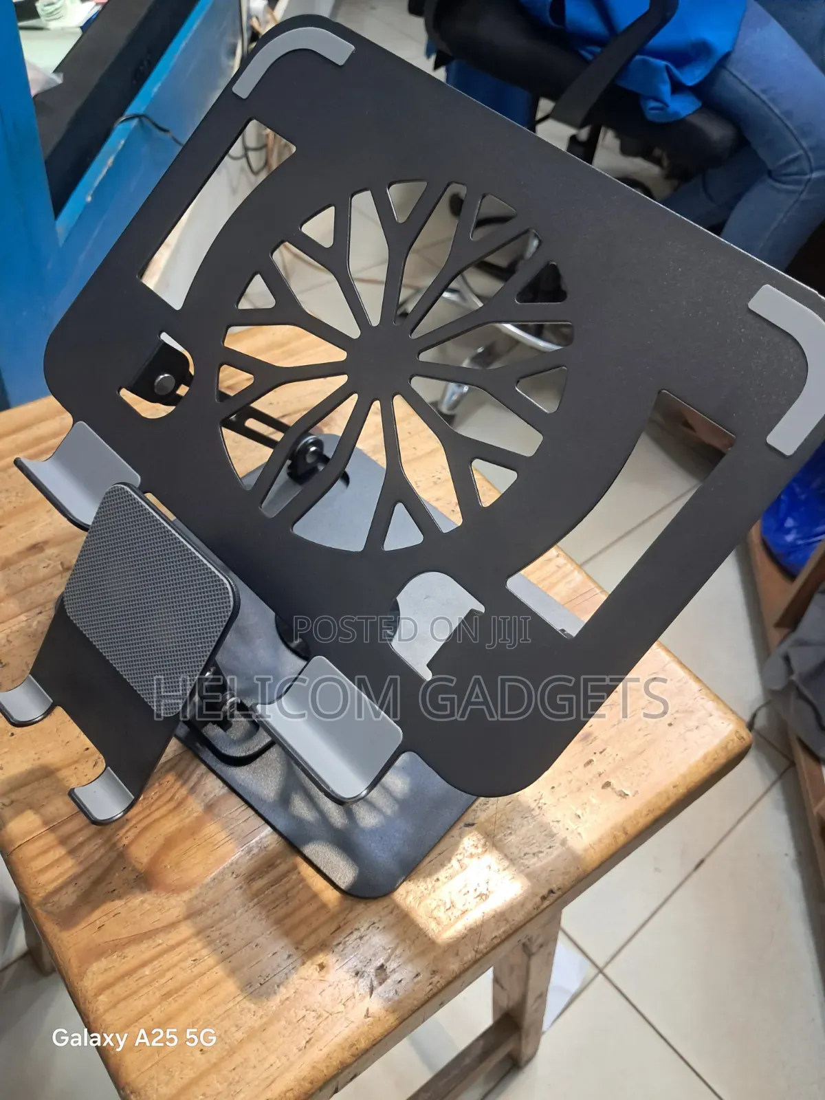 Laptop Stand With Phone Holder
