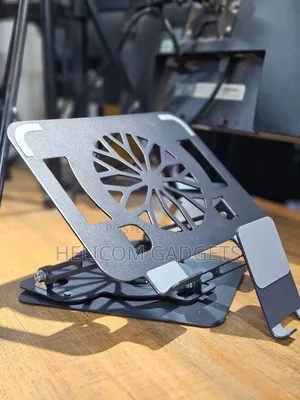 Laptop Stand With Phone Holder