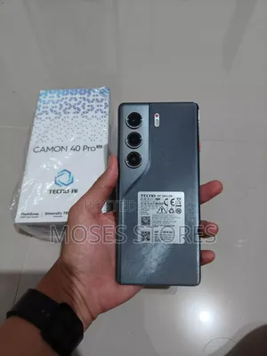 New Tecno Camon 40 Pro 4G 256 GB Gray