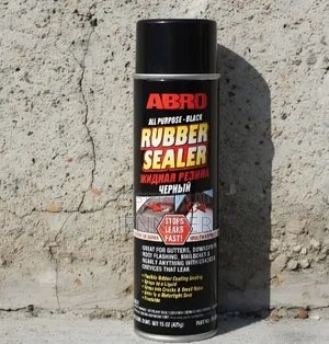 ABRO All-Purpose Black Rubber Sealer