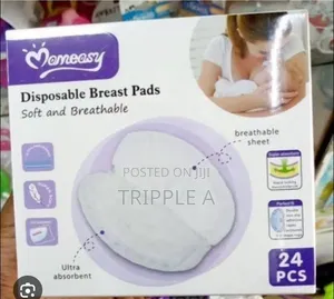 24pcs Soft and Breathable Disposable Breast Pads