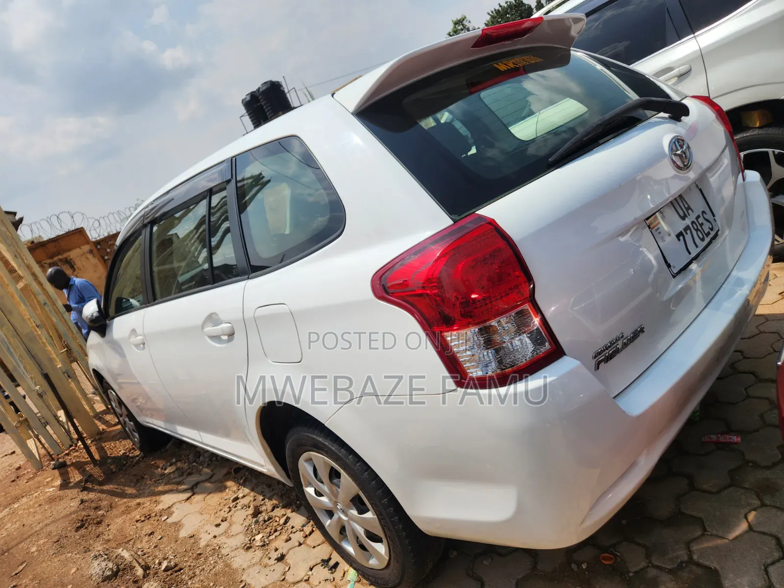 Toyota Corolla Fielder 2012 White