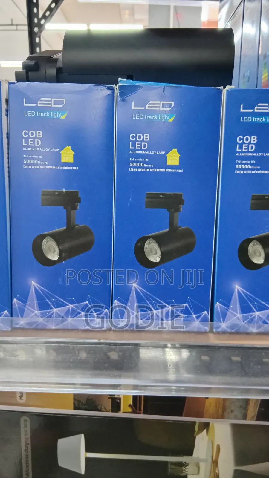 COB LED Track Light Designed for Focused, Adjustable Illumination In