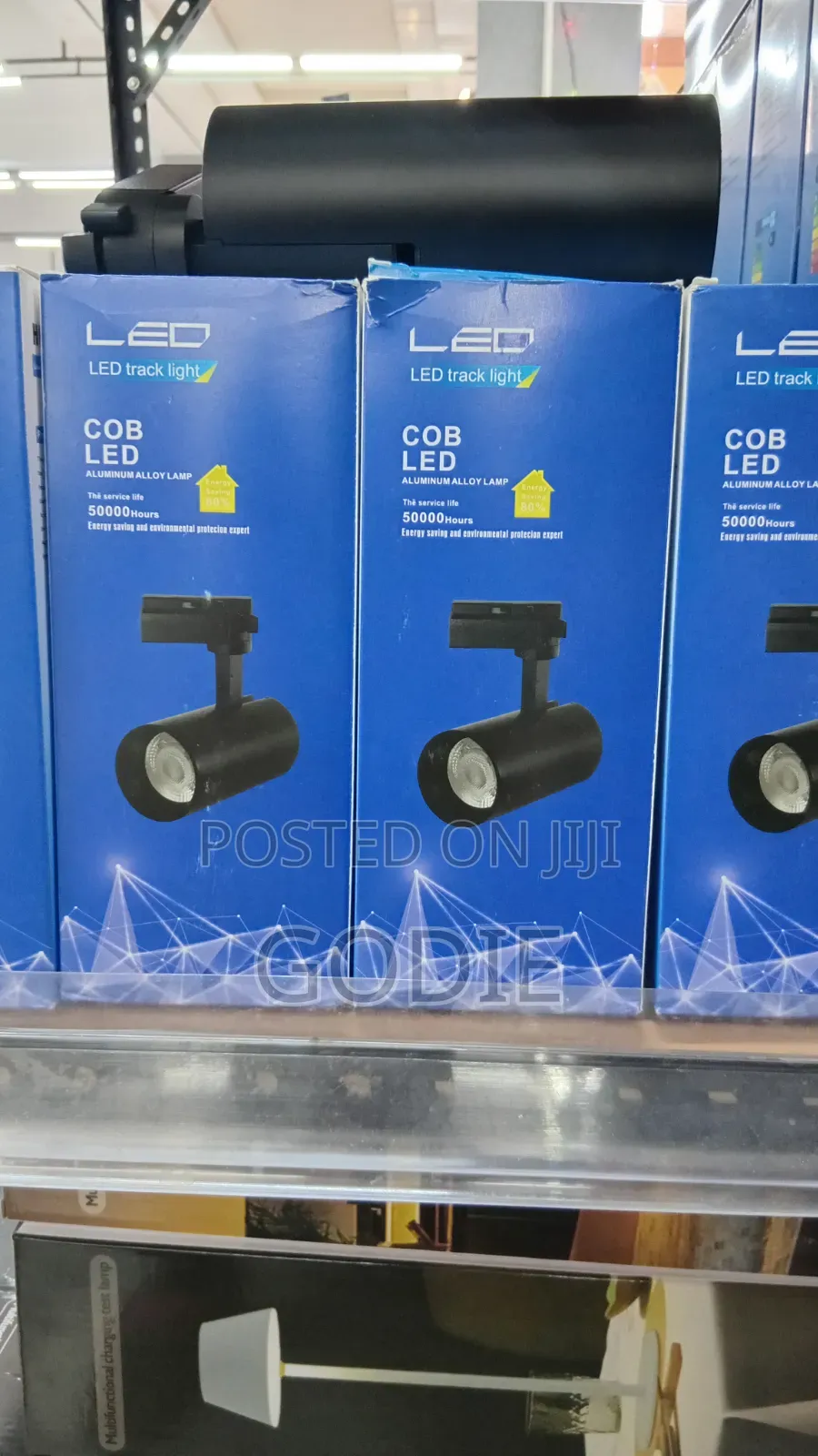 COB LED Track Light Designed for Focused, Adjustable Illumination In