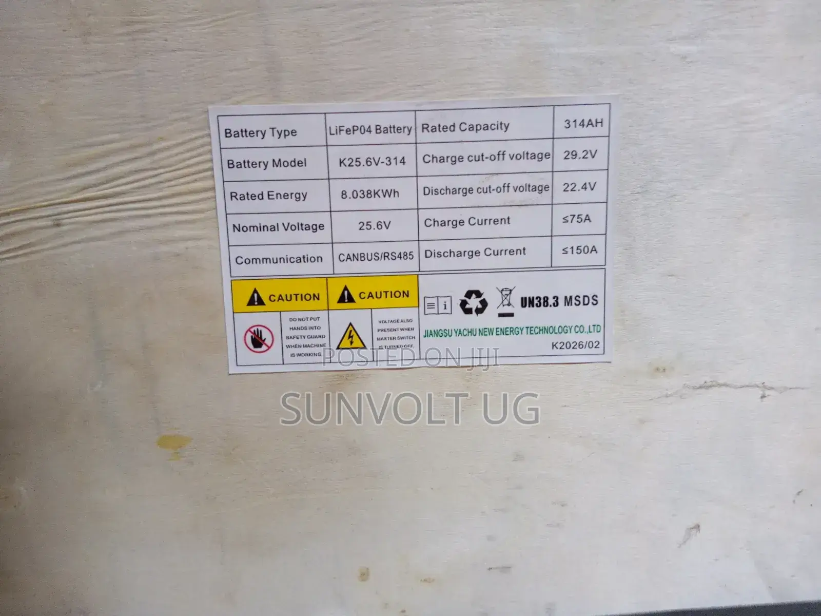 8kwh Lithium Battery