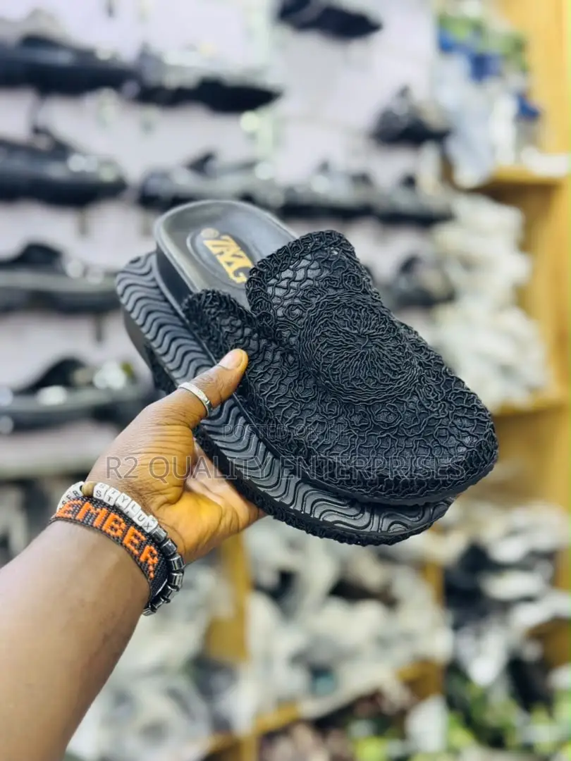 Slip-on Espadrille Slides