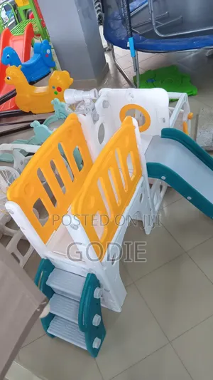 6-in-1 Multi-Functional Indoor Toddler Playground Set