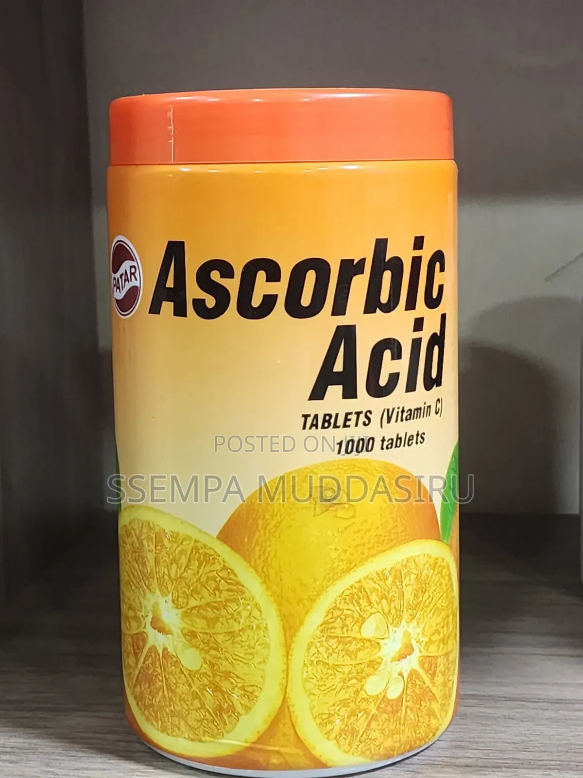 Ascorbic Acid vit.c Tablets, 1000 Tablets Dietry Supplement