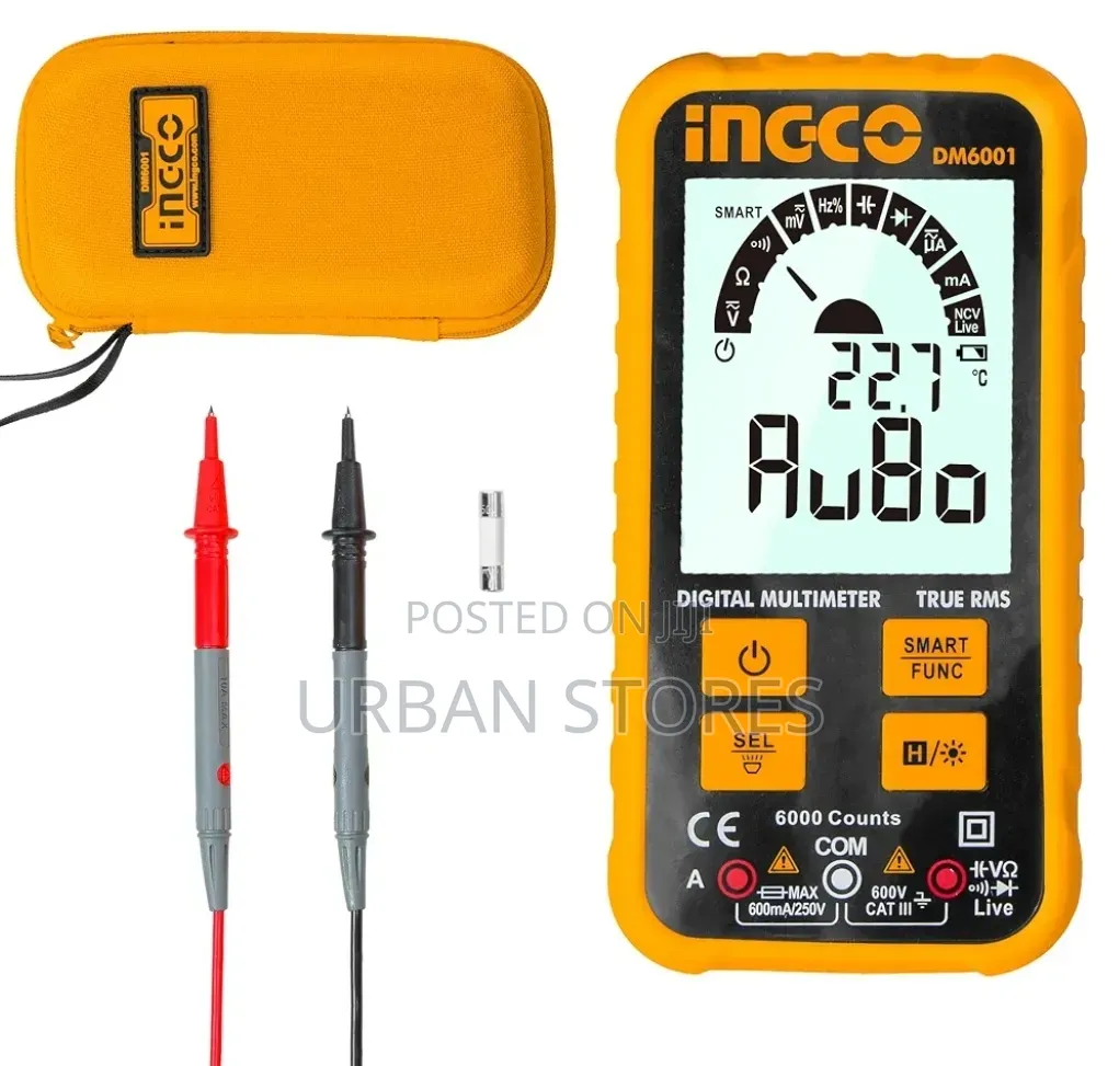 Universal Digital Multimeter Dm6001 Ingco