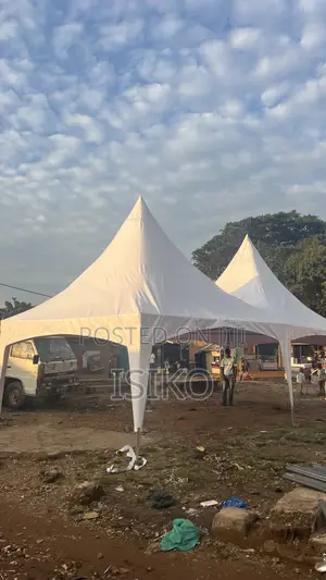 A Galvanized One Hundred Korean Material Seater Tent