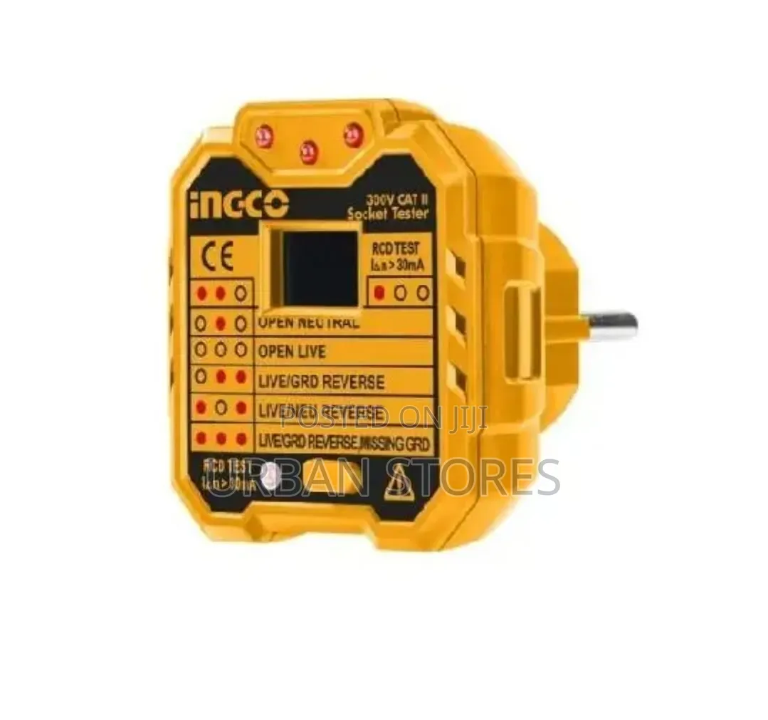 Plug Anti-Electric Shock Socket Tester