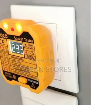 Plug Anti-Electric Shock Socket Tester