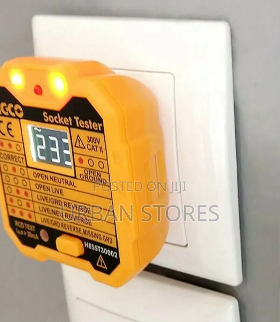Plug Anti-Electric Shock Socket Tester