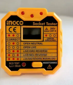 Plug Anti-Electric Shock Socket Tester