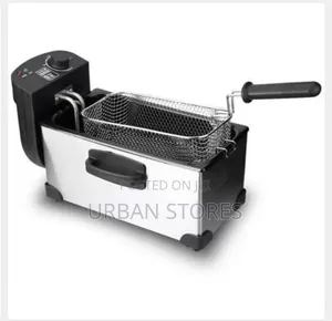 3.5L Electric Deep Fryer-Stainless Steel Silver