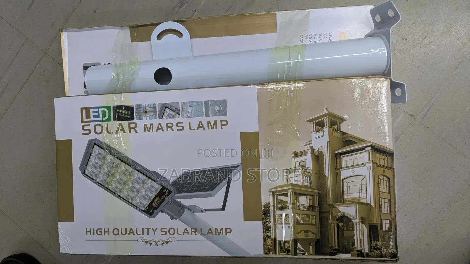 LED Solar Mars Lamp Security Light Set