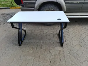 Office Table 120cm Wooden Top + X Metallic Legs | Pay on Delivery