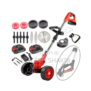3-in-1 Electric Cordless Lawn Mower and Grass Trimmer