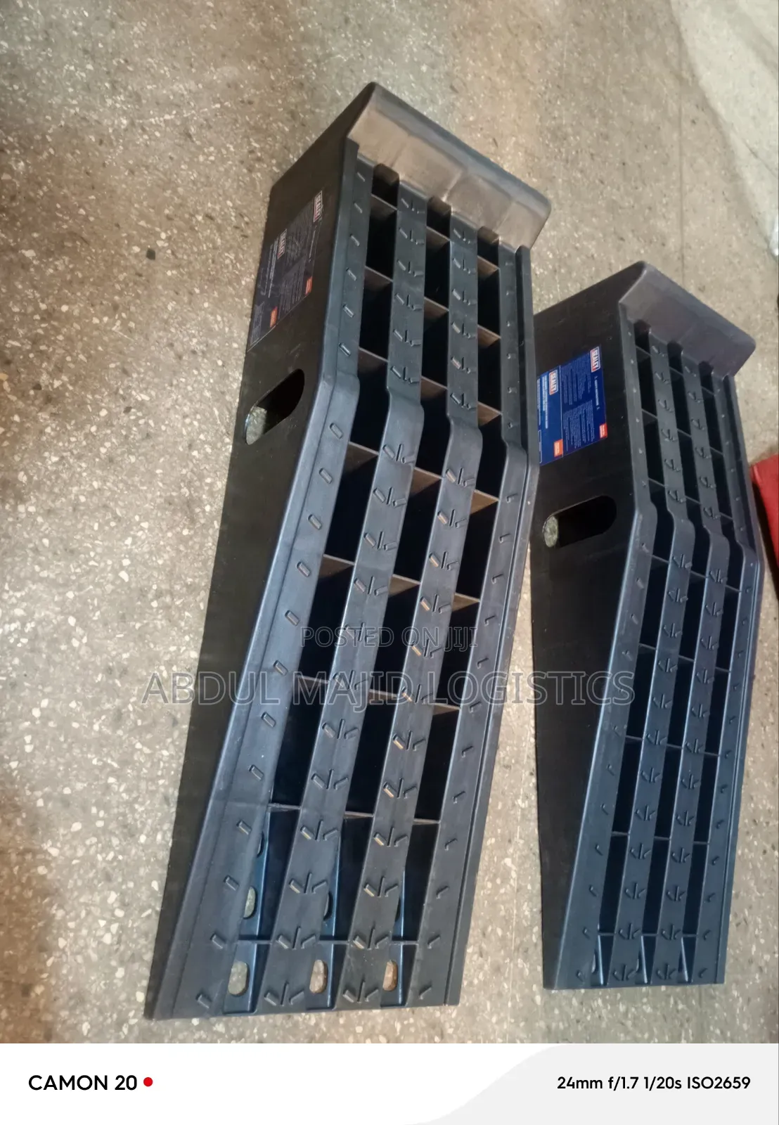 Heavy-Duty Plastic Auto Service Ramps