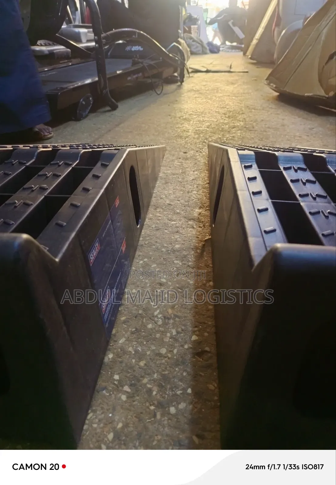 Heavy-Duty Plastic Auto Service Ramps
