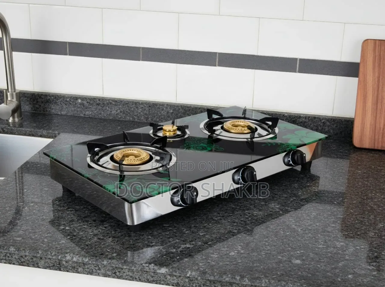 Pixel 3-Burner Household Gas Stove