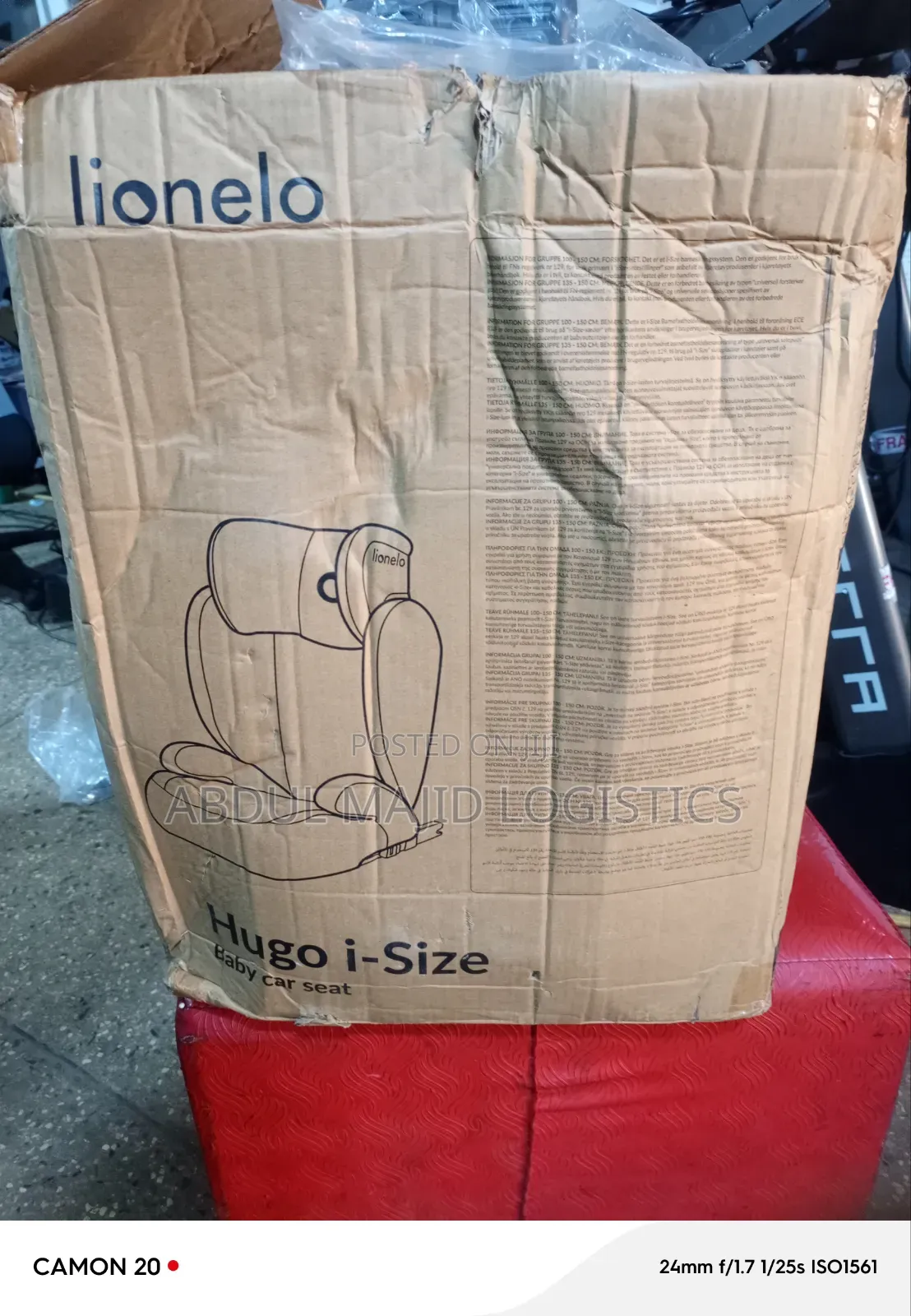 Premium Lionelo Hugo I-Size Child Car Seat