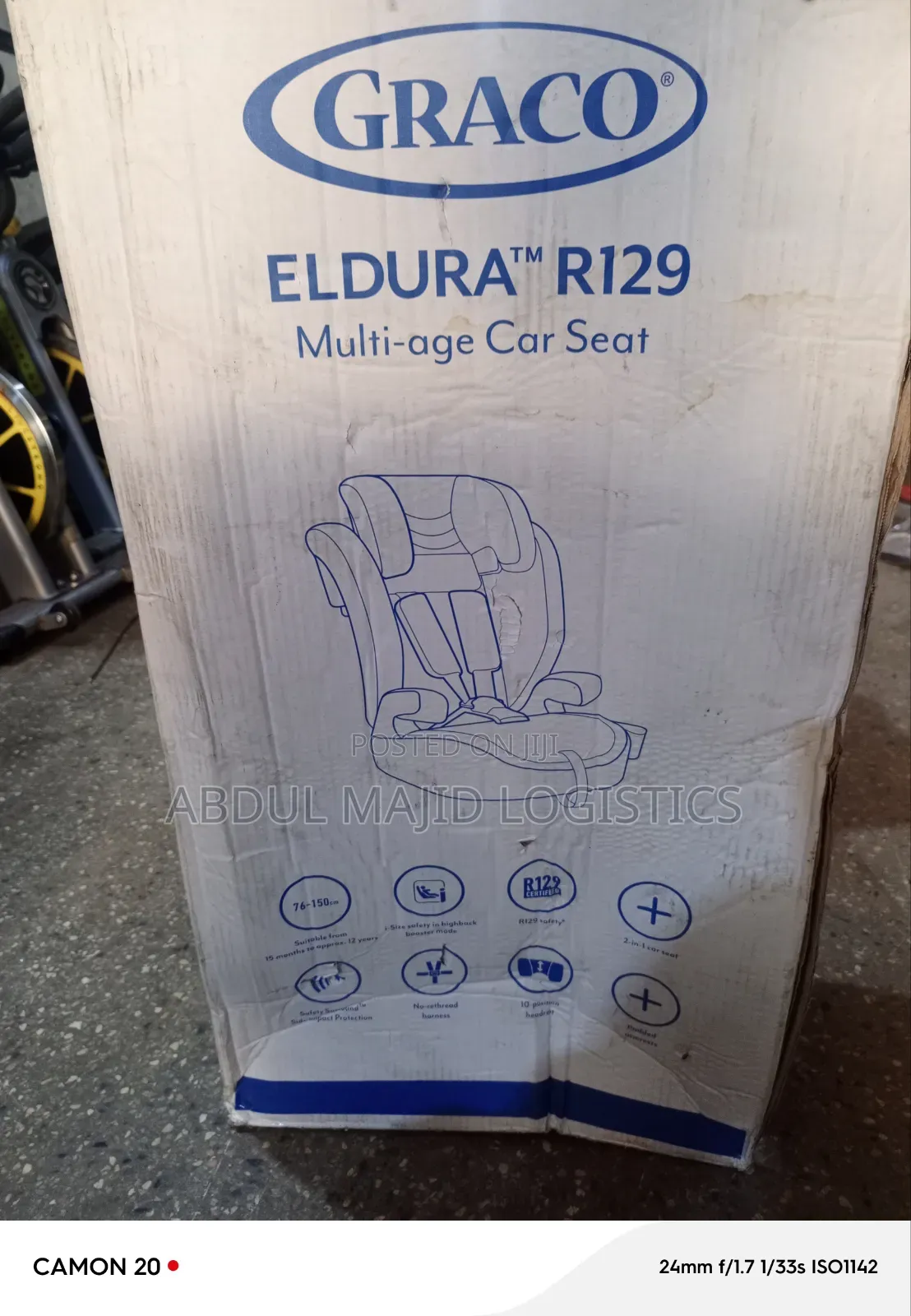 Premium Lionelo Hugo I-Size Child Car Seat