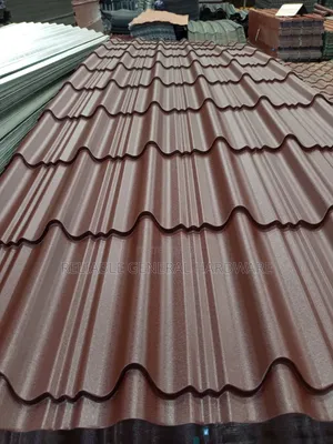 Iron Sheets Supertile Chocolate Brown Mat G.28