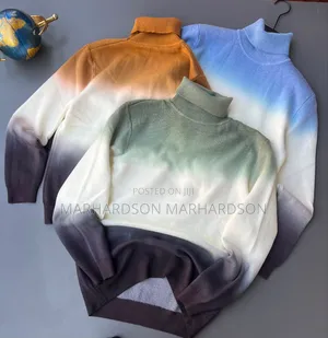 Multi Color Pull Neck Sweaters