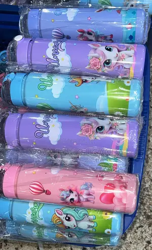 Kids Water Bottles With Straw,600ml Drinks Bottle for School,Leakproof
