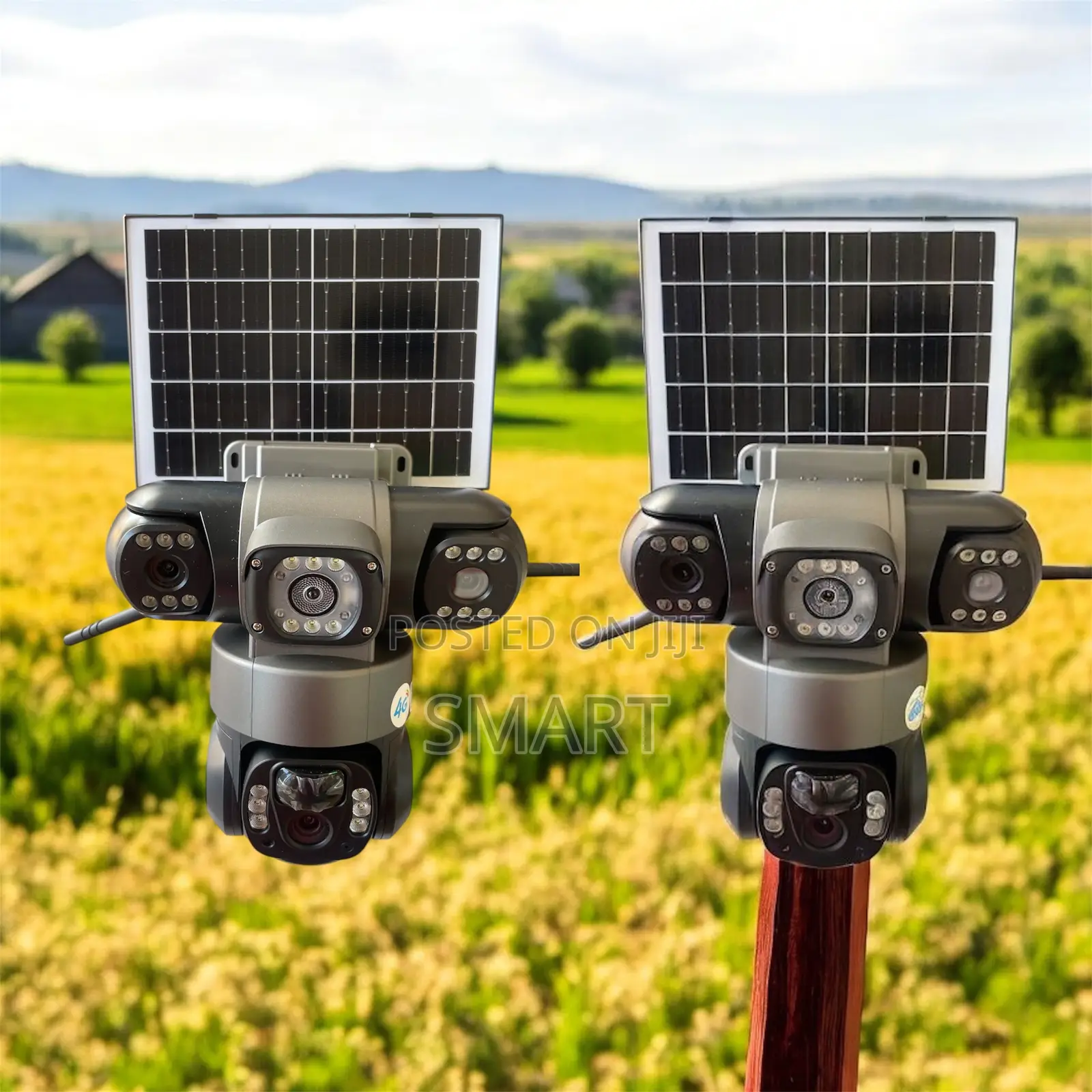 360° PTZ Solar Security Camera With Solar Panel