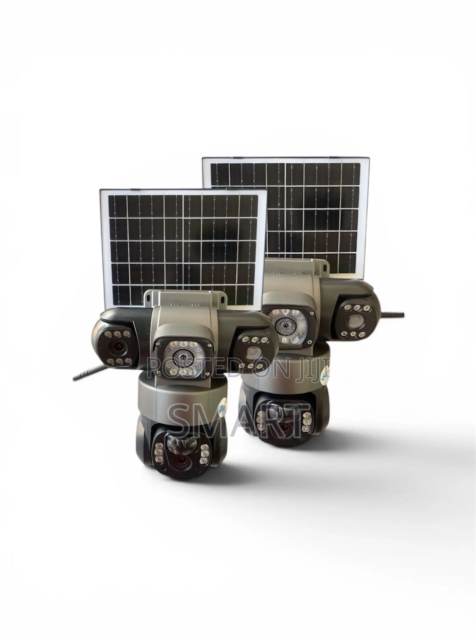 Three-Eye Solar Camera – Night Vision Motion Detection