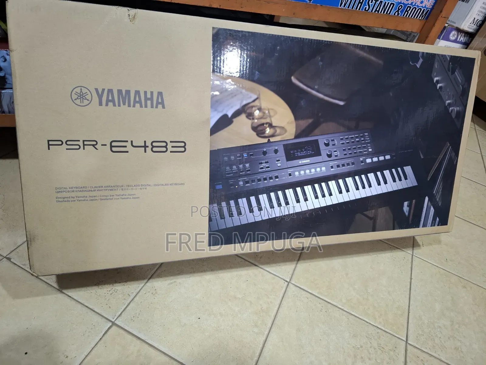 Yamaha Keyboard PSR E483