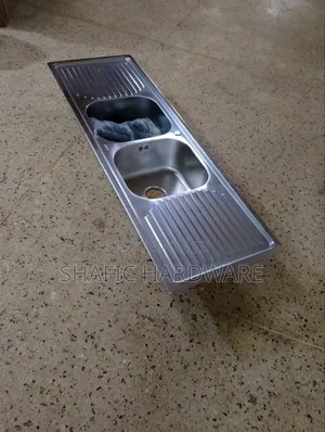 Kitchen Sink Heavy Duty Duble Try/Double Bowl With Trap/Liangdu