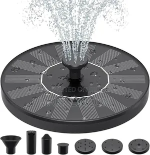 Garden Dream Floating Solar Water Fountain With 5 RGB LED Lights